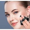 osb 2pcs powder puff washable makeup sponge triangle powder puff soft powder sponges Body Cosmetic Foundation Puff- Wet Dry Makeup Tool beauty blenders, Reusable Triangle Sponges (Black)