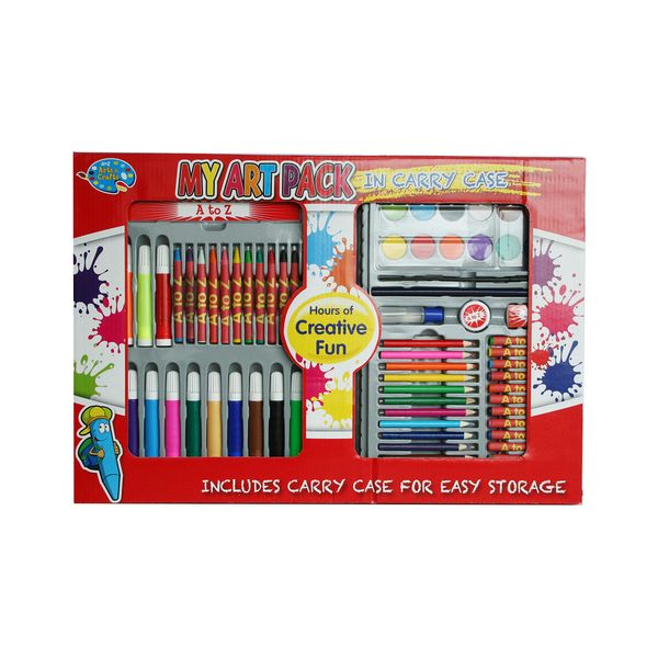 66Pcs Art Pack in Carry Case