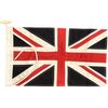 NWFlags Union Jack Hand Stitched Flag with Rope & Toggle - 1.5ft x 1ft