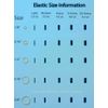 3/16 Inch Orthodontic Elastic Rubber Bands - 100 Pack - Clear Latex Free, Light 2.5 Ounce Small Rubberbands, Braces, Dreadlocks Hair Braids, Teeth Gap, Packaging, Crafts - Sonic Dental - Made in USA
