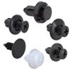 100 Car Retainer Auto Fasteners Push Trim Clips 6Size Pin Bumper Rivet 4Tool Kit