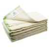 Blümchen Prefold Cloth Nappy Pack of 6 Organic Cotton Size Regular