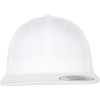 Flexfit Organic Cotton Snapback Cap, White, one Size