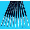 Major Brushes Sable Substitute Size 2 Paint Brushes - Pack of 10