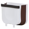 Astro 821-22 Small Brown Folding Kitchen Dust Bin Hanging with Holder