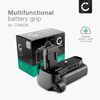 CELLONIC BG-E10 Battery Grip Compatible for - Camera Vertical Grip for LP-E10 Batteries - Multifunction Portrait Handle Backup Battery Holder