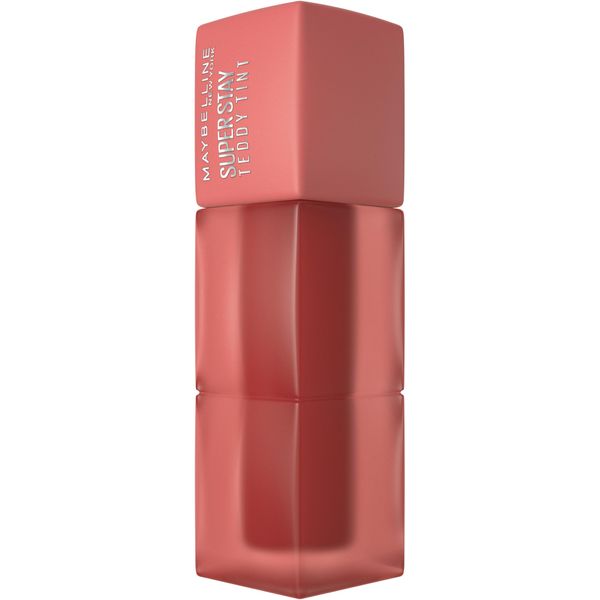 Maybelline Super Stay Teddy Tint, Up To 12 Hour Blurred Matte, Plush Comfort, Longwear, Transferproof, Vegan, 8 Buildable Lip Shades, (Shade: Skinnydip)