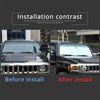 Foldable Front Window Protector Car Windshield Sun Shade For Hummer H3 05-09 US