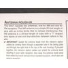 AM Antenna 25' for M&S DMC1 & Intrasonic i2000 Intercom