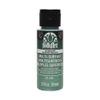 Plaid PE6310CA Folk Art Multi-Surface Metallic Acrylic Paint, Malachite, 2 oz.