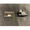 MacDaddy Racing Coolant Temperature Gauge for Yamaha Raptor 660 (Black)