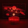 Solar System LED Night Light with Remote Control - 16 Colors, 5 Modes, Dimmable