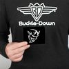 Buckle Down Men's Bi-Fold Wallet, Dodge, 4.0" x 3.5"