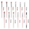 12 Pieces Eye Makeup Brushes Professional Eye Makeup Brush Set Eyeshadow Blending Brush Make up Brush Tools for Concealer Eyeliner Eyelash Eyebrow Blending Contour