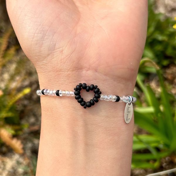 [Free Shipping]Heart Bead Bracelet