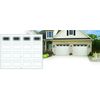 IDEAL Prairie 510 Replacement Window Inserts /Short Panel Garage Door CHOCOLATE