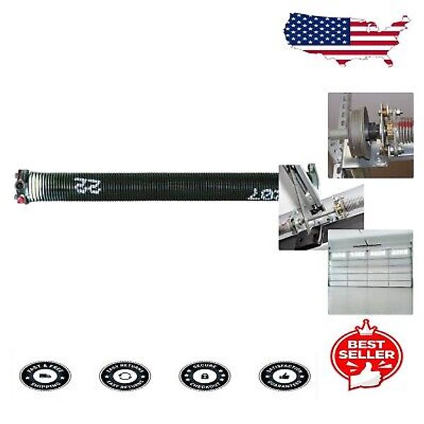 Heavy-Duty 22 in. Garage Door Torsion Spring with Complete Assembly Elements