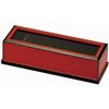 Aizu Lacquerware Black Grain Chopstick Case