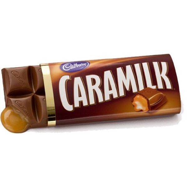 Cadbury Caramilk Milk Chocolate Bars – 24 x 52gram. Enjoy Cadbury classic milk chocolate caramel candy bar today. Imported from Canada