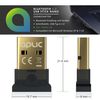 CSL - USB Nano V4.0 Bluetooth Adapter with LED, Class 4.0 Technology, Latest Standard, Plug Play &, + 8 Windows 7 Windows + Windows 8.1