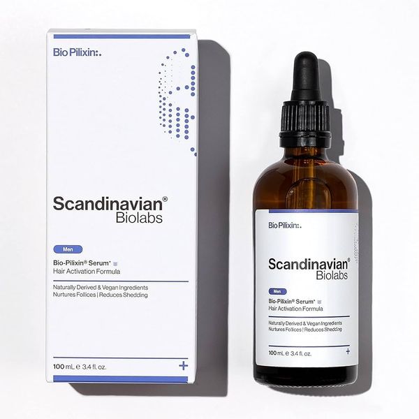 Scandinavian Biolabs Hair Recovery Conditioner für Männer | rein natürliche Haarwachstumsbehandlung | schützt Haarsträhnen, regeneriert Haarschäfte, keine Spliss (Bio-Pilixin)