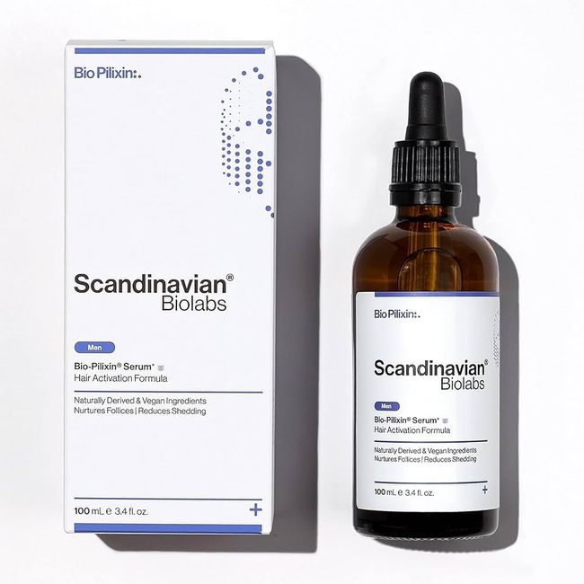 Scandinavian Biolabs Hair Recovery Conditioner für Männer | rein natürliche Haarwachstumsbehandlung | schützt Haarsträhnen, regeneriert Haarschäfte, keine Spliss (Bio-Pilixin)