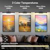 24" Picture Lights for Wall Battery Operated with Remote and Timer, Wireless Art