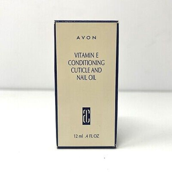 Avon - Vitamin E Conditioning Cuticle and Nail Oil - Vintage HTF 1997 - 12 mL