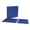 Universal Slant D-Ring View Binder, 3 Rings, 2" Capacity, 11 x 8.5, Navy Blue