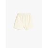 Koton Babyboys Linen Blend Drawstring Pockets Shorts, Off White (001)