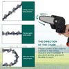 PRVCFZ 6PC 6 Inch Chains, Cordless Replacement Chains for Tree Chainsaws, DFESNB06HYUK