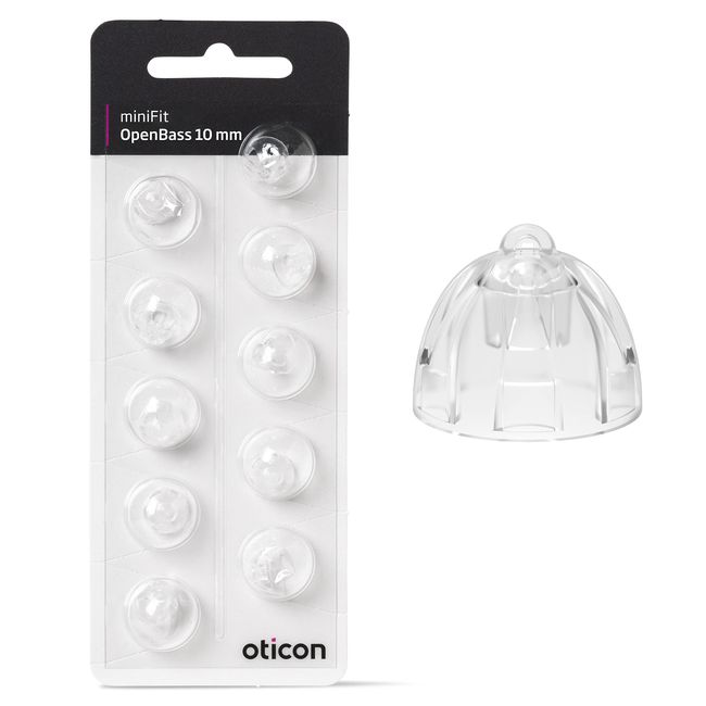 Oticon Open Bass miniFit Domes 10mm
