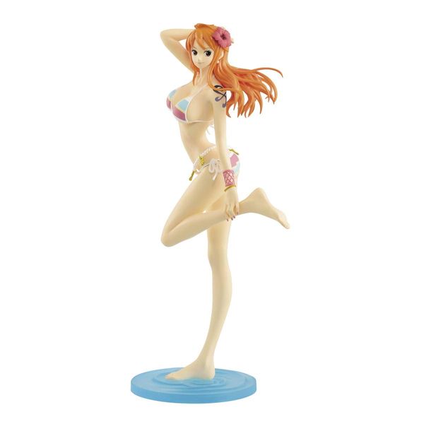 Banpresto One Piece GLITTER & GLAMOURS COLOR WALK STYLE NAMI Figure Rare Color Ver. Single Item