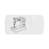 'Sewing Machine' Pill Box with Tablet Splitter (PI00029300)