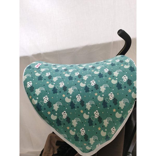 MOON-BEBE Hood Cover for Maclaren Quest Techno (Green)