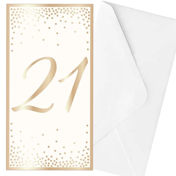 Birthday Money Wallet & Envelope - 21st 4392