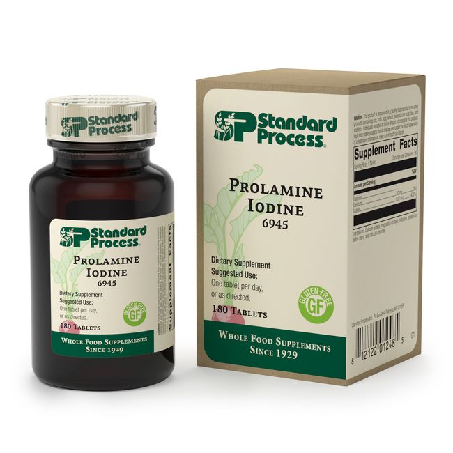 Standard Process - Prolamine Iodine - 180 Tablets