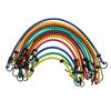 Basic Bungee Strap 12 Bungee Cords with Hooks, Elastic Straps UV-Resistant for Securing Gardening, Tent,Luggage