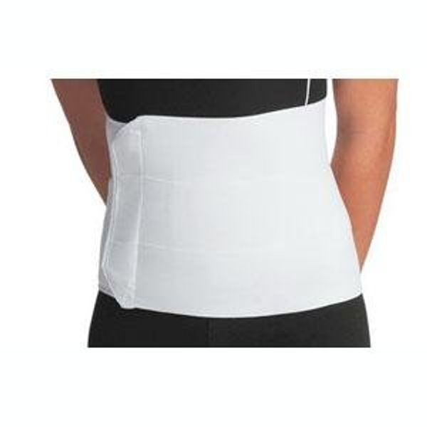 DJ Orthopedics 3-Panel Elastic Binder Universal, 30" to 45" Waist Measurement, 9" H