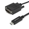 StarTech.com USB-C to DVI Cable – 3 ft / 1m – 1080p – 1920x1200 – USB-C DVI Monitor Cable – USB C Cable – Computer Monitor Cable