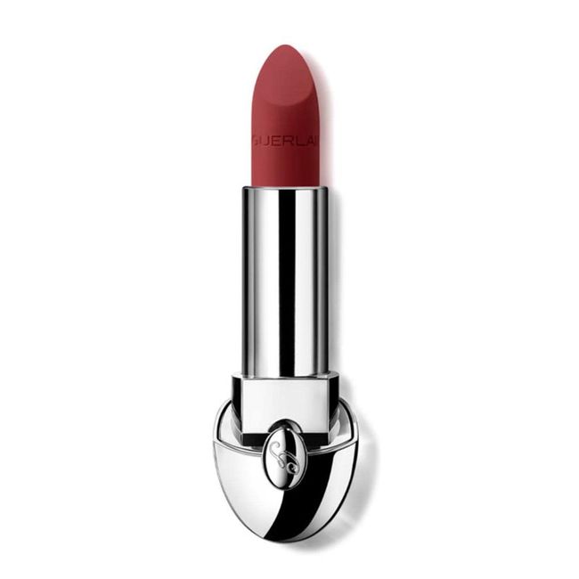 GUERLAIN Rouge G Luxurious Velvet Metal Lipstick No.879 Mystery Plum, 3.5 g