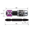 Vessel BH-41 Double-ended Socket, 8 Opposite Sides, 10 +2 Bit Joints, 4-Way