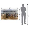 Yellowstone Blanket, 36"x58" Ranch Hands Silky Touch Super Soft Throw Blanket
