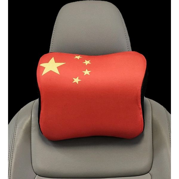 China Car Headrest Neck Support Pillow with Memory Foam (2 Pack)