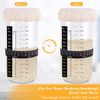Sourdough Starter Jar With Date Marked Feed Band,Thermomet