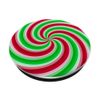 Christmas Red Peppermint Green Candy Cane PopSockets Swappable PopGrip