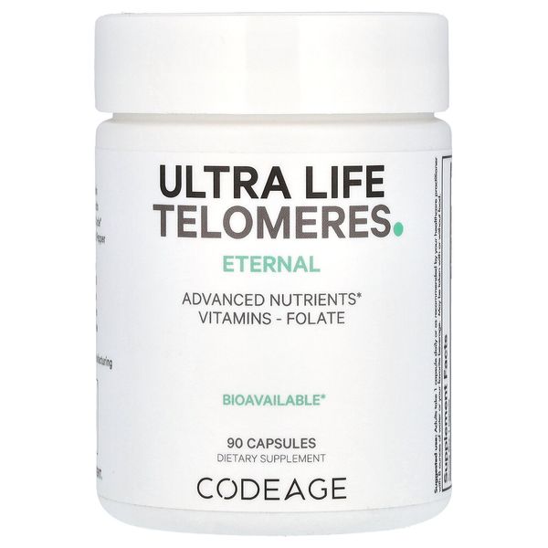 Ultra Life Telomeres, 90 Capsules