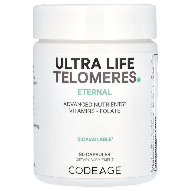 Ultra Life Telomeres, 90 Capsules