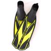 ATOMIC FULL FOOT SPLIT FINS HIGH ENERGY COMPOUND SCUBA DIVING (Yellow, 6-7)