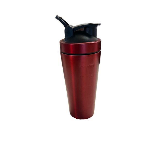 25oz Shaker Bottle Red (pack of 4)